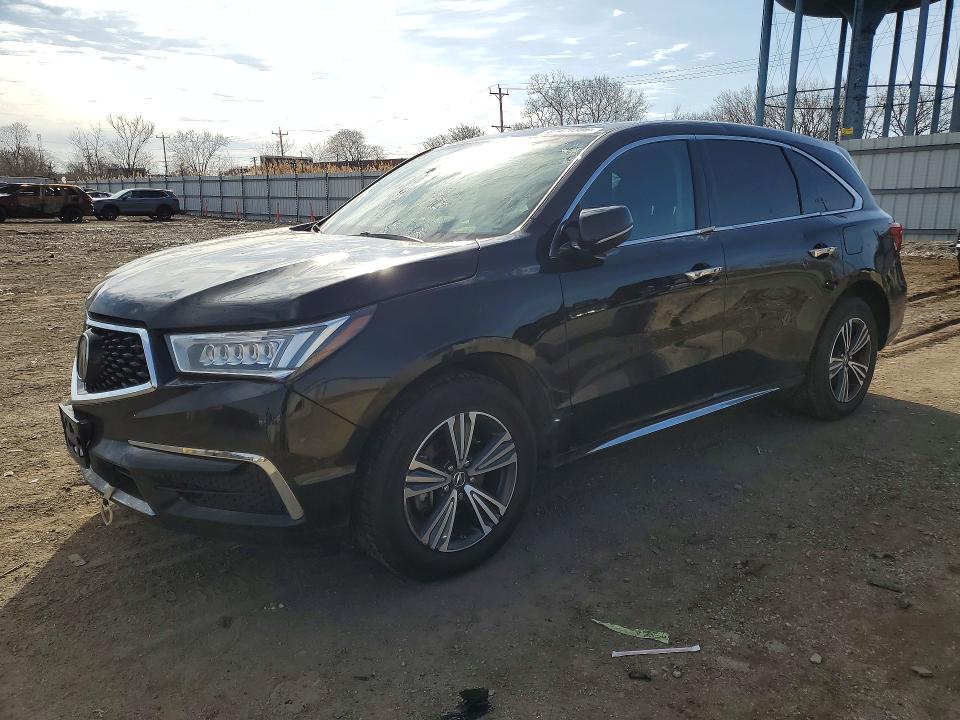 2018 ACURA MDX — VIN 5J8YD4H39JL014784