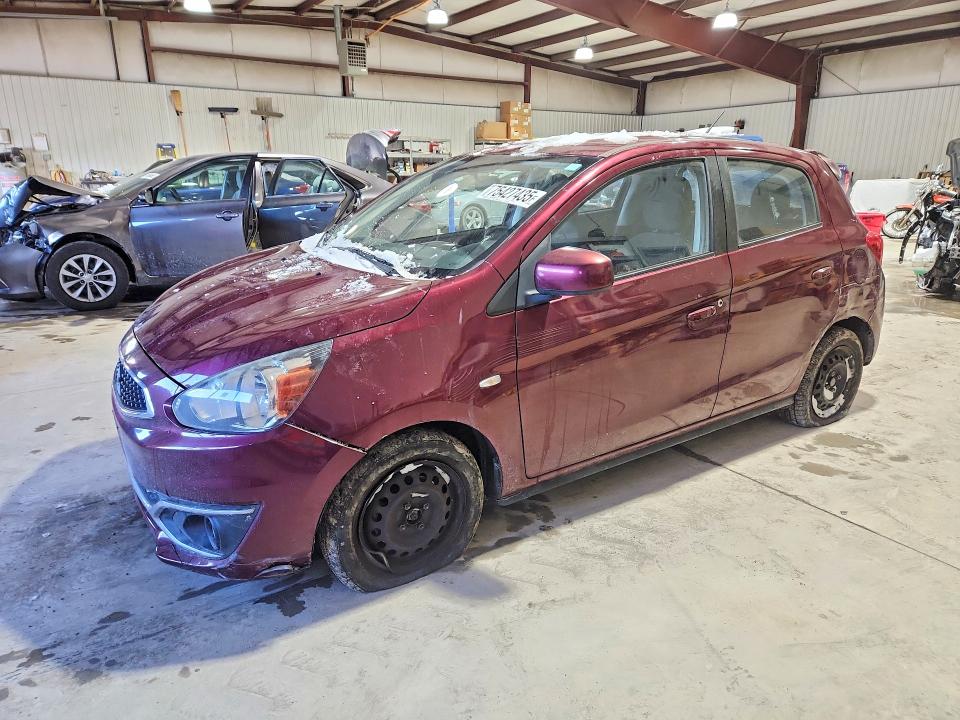 2018 MITSUBISHI MIRAGE ES — VIN ML32A3HJ6JH002295
