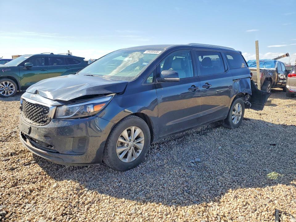 2017 KIA SEDONA — VIN KNDMB5C17H6240331