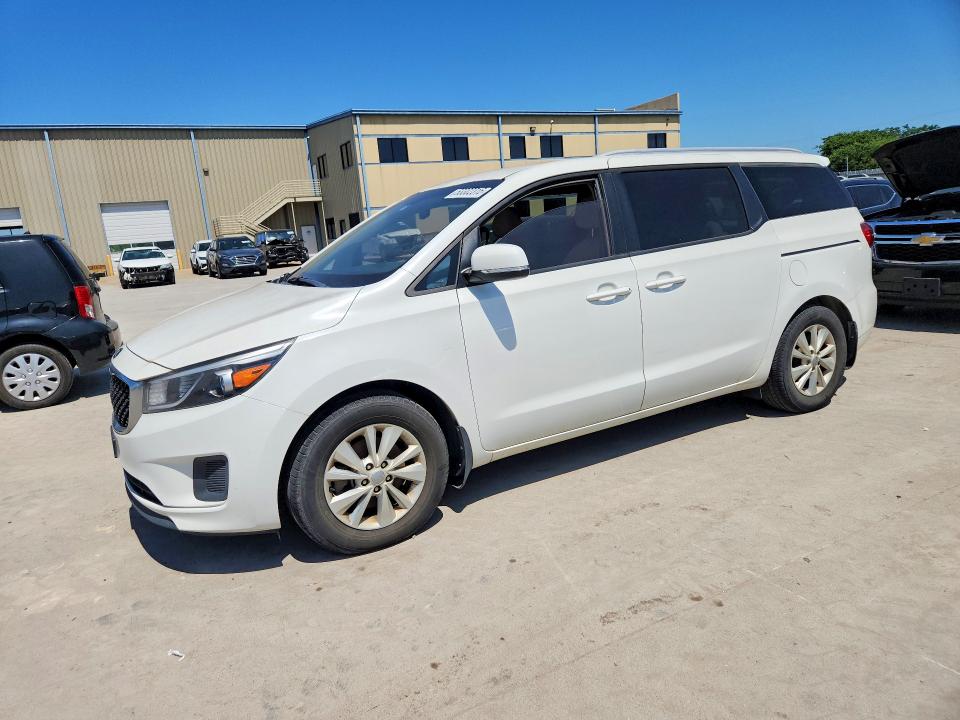 2016 KIA SEDONA — VIN KNDMB5C10G6192802