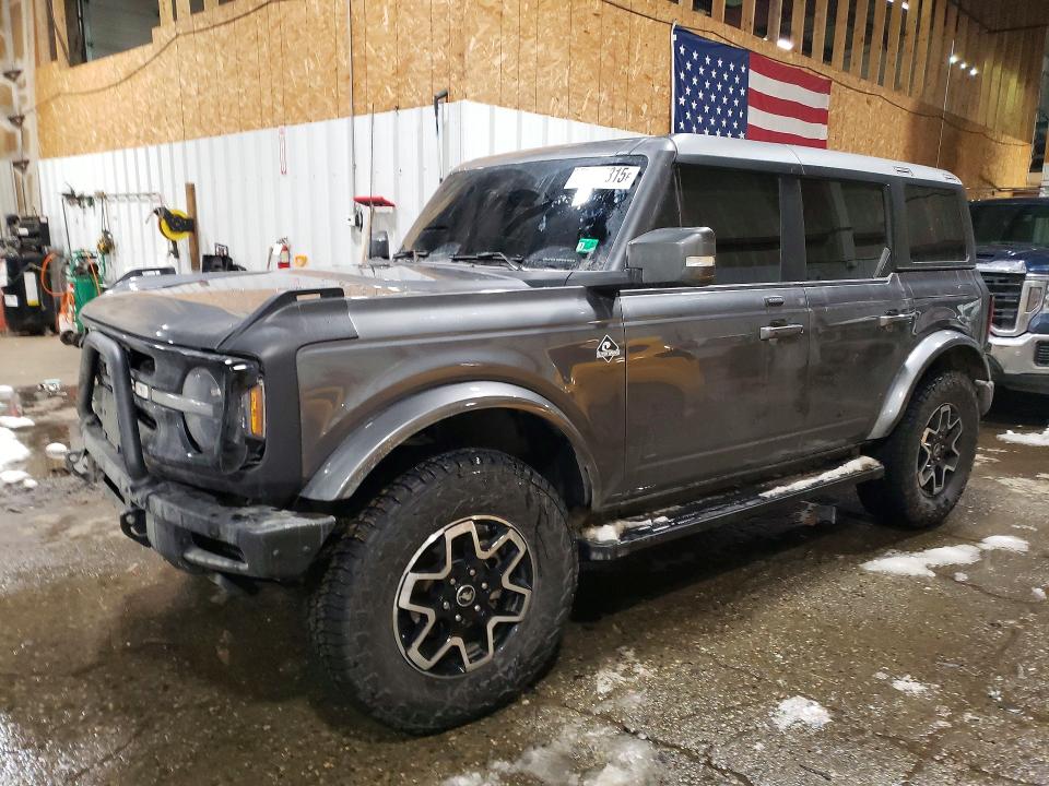 2021 FORD BRONCO — VIN 1FMEE5BPXMLA89882