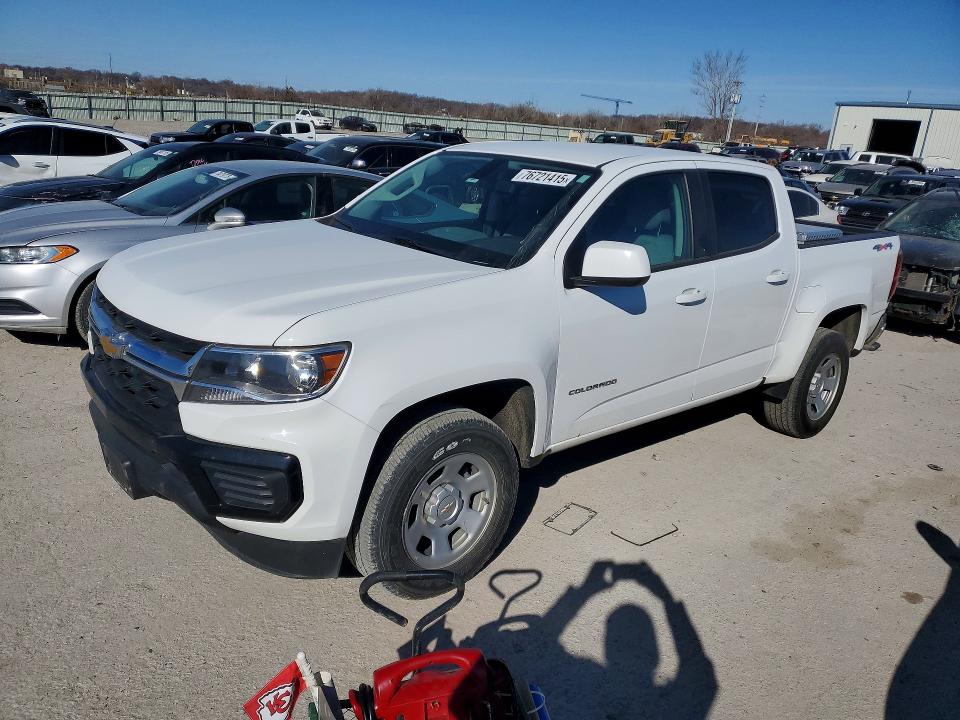 2022 CHEVROLET COLORADO — VIN 1GCGTBEN9N1157694
