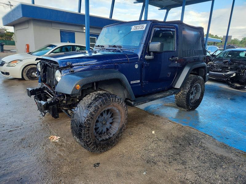 2013 JEEP WRANGLER S — VIN 1C4AJWAG2DL605433