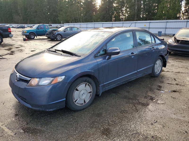 2007 HONDA CIVIC HYBR — VIN JHMFA36277S027369