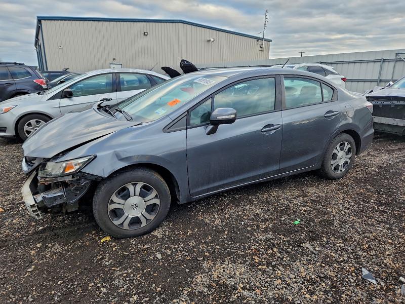 2013 HONDA CIVIC HYBR — VIN 19XFB4F37DE203946
