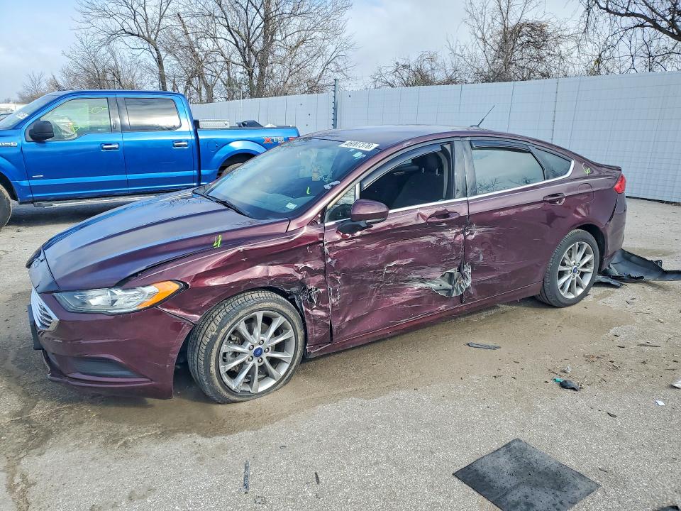 2017 FORD FUSION — VIN 3FA6P0HD2HR413374