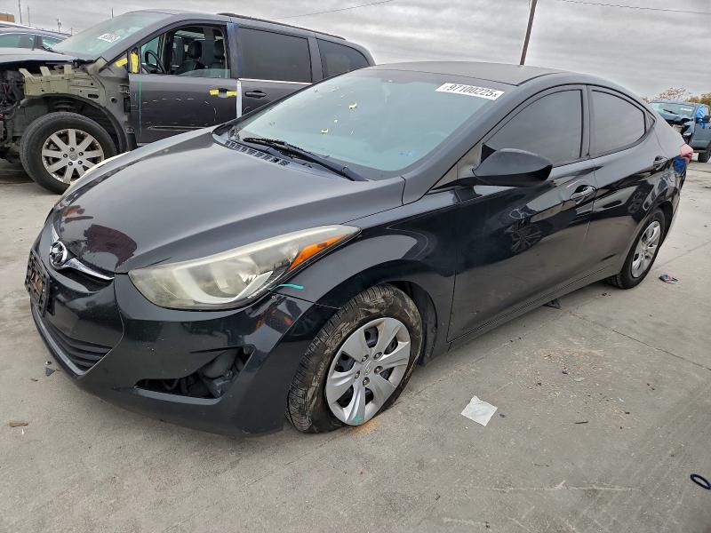 2016 HYUNDAI ELANTRA — VIN 5NPDH4AEXGH724786