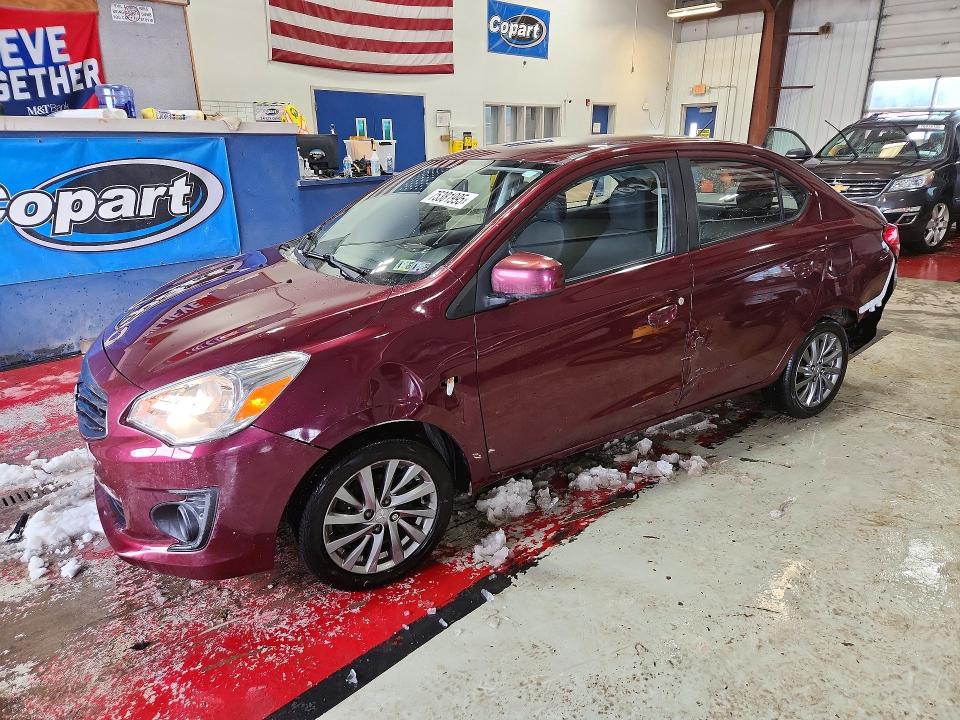 2018 MITSUBISHI MIRAGE G4 — VIN ML32F3FJ6JHF09804