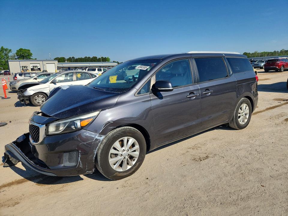 2016 KIA SEDONA — VIN KNDMB5C18G6098022