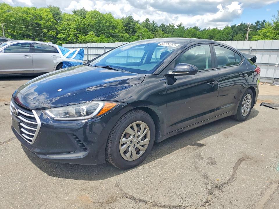 2017 HYUNDAI ELANTRA — VIN KMHD74LFXHU282510