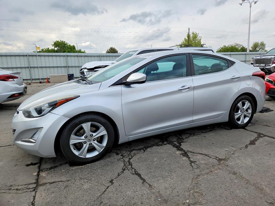 2016 HYUNDAI ELANTRA — VIN 5NPDH4AE0GH696142