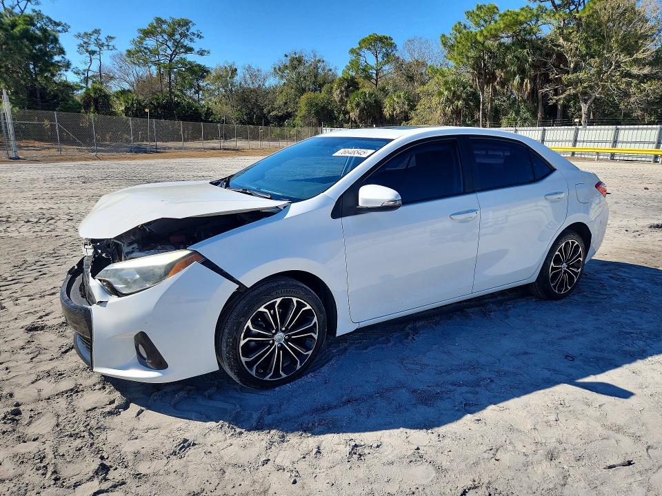 2015 TOYOTA COROLLA L — VIN 5YFBURHE2FP197401