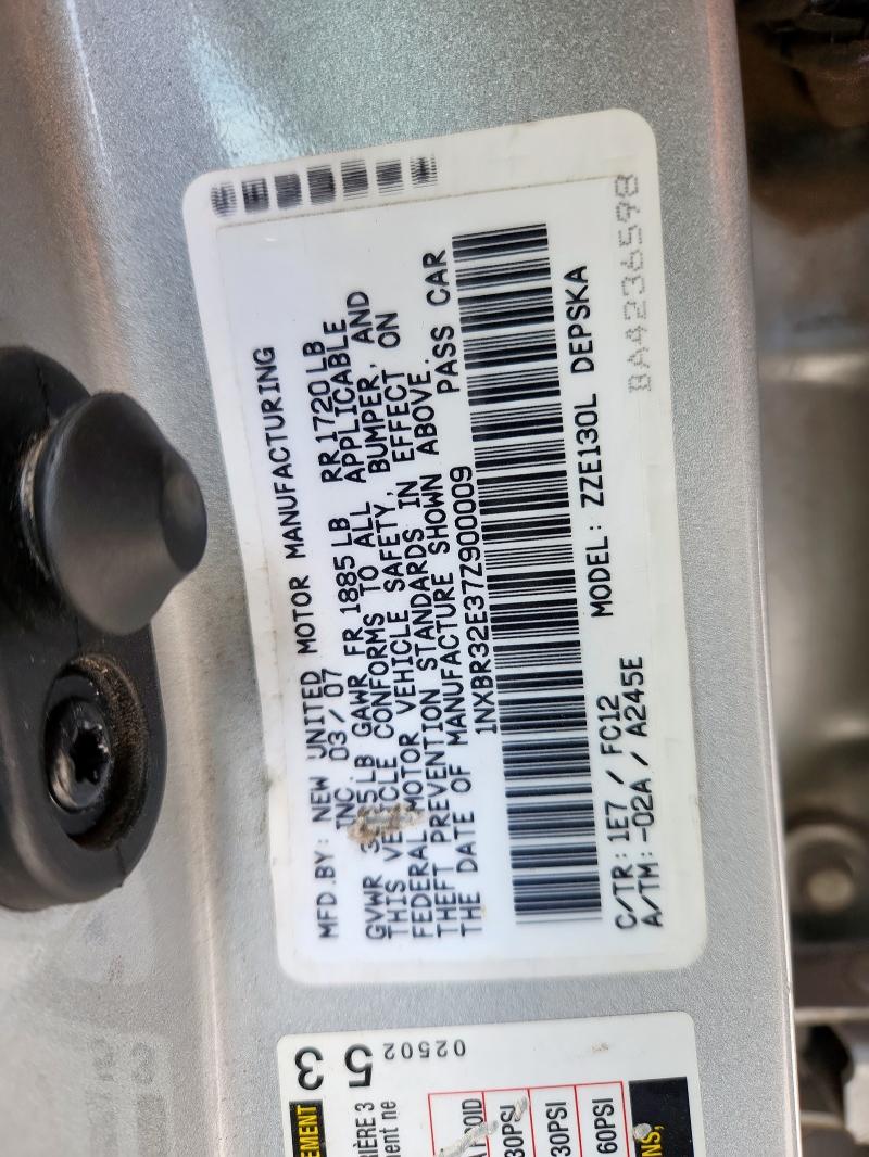 1NXBR32E37Z900009