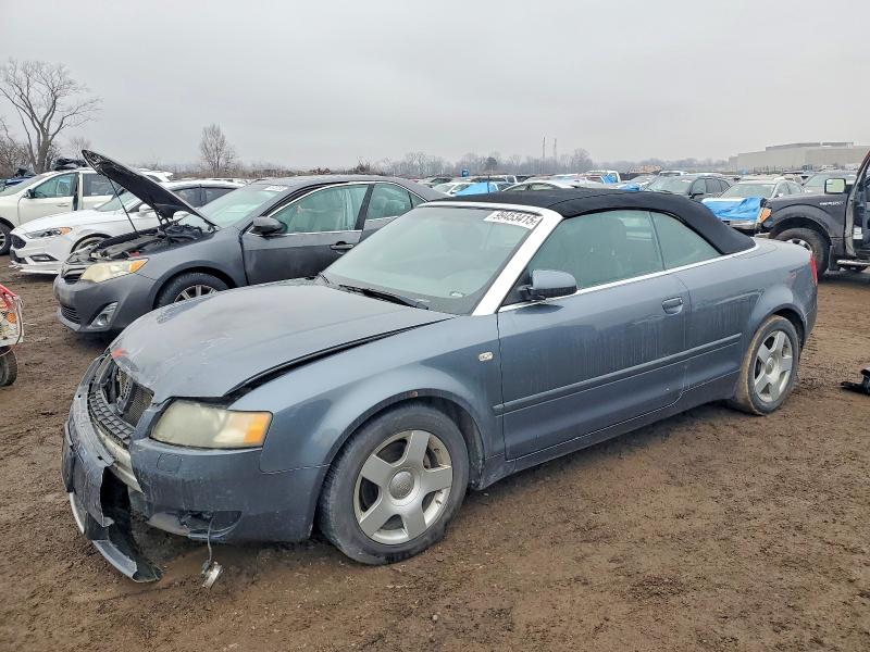 2004 AUDI A4 1.8 CAB — VIN WAUAC48H04K024075