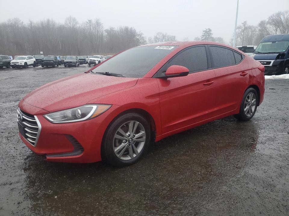 2017 HYUNDAI ELANTRA SE — VIN 5NPD84LF3HH130158
