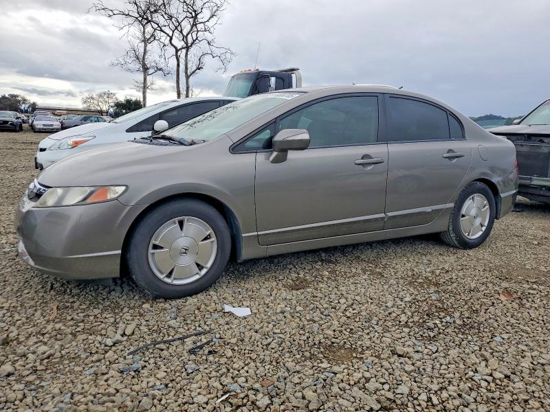 2008 HONDA CIVIC HYBR — VIN JHMFA36288S025244