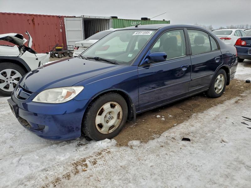 2005 HONDA CIVIC HYBR — VIN JHMES96635S011651
