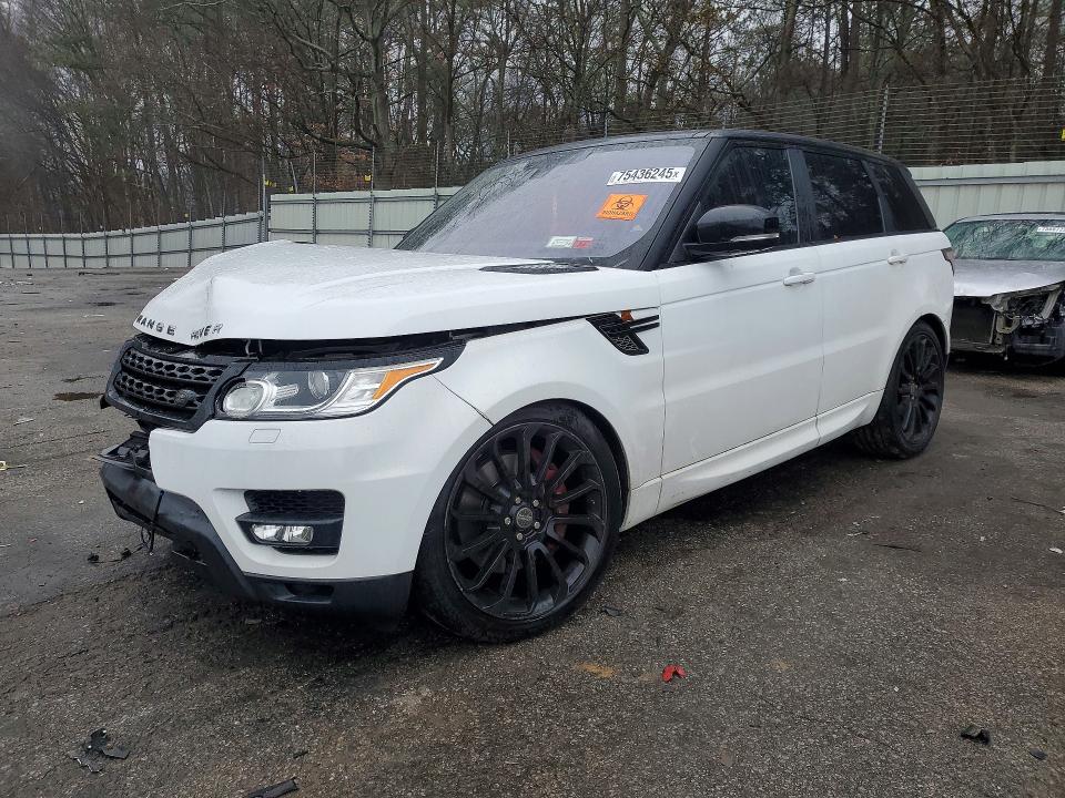 2016 LAND ROVER RANGE ROVE — VIN SALWR2EF6GA583048