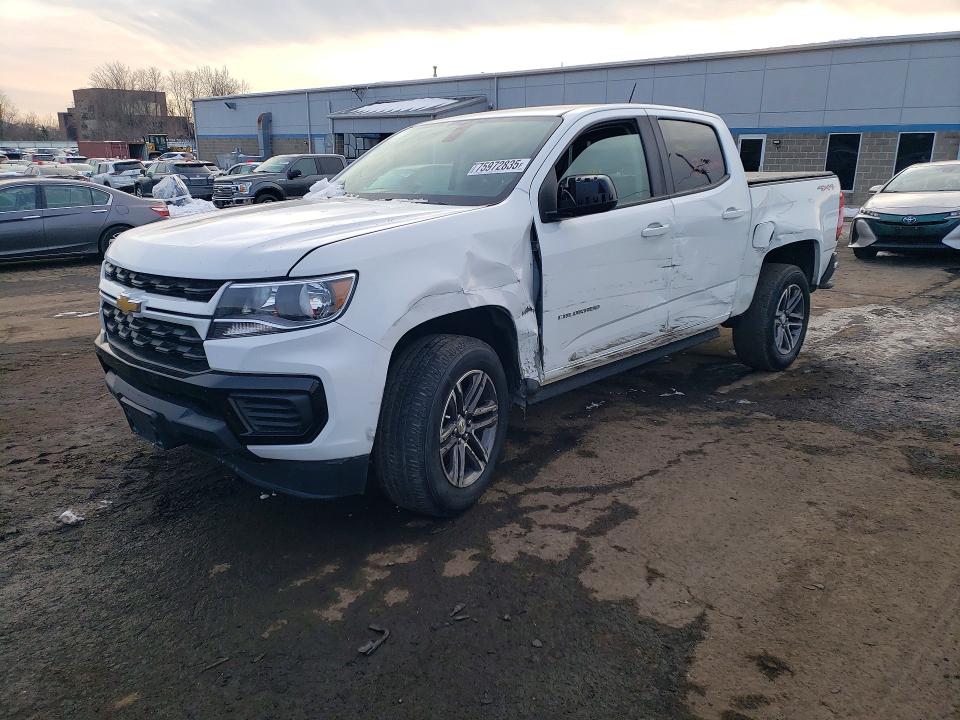 2021 CHEVROLET COLORADO — VIN 1GCGTBEN8M1111384