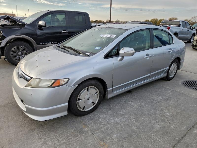 2008 HONDA CIVIC HYBR — VIN JHMFA36248S026908