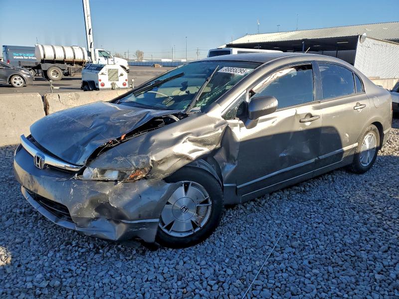2006 HONDA CIVIC HYBR — VIN JHMFA36286S029081
