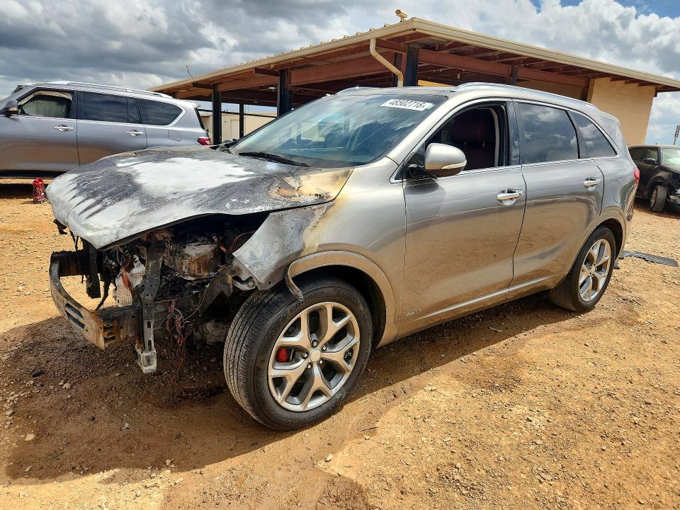 2018 KIA SORENTO — VIN 5XYPKDA51JG367186