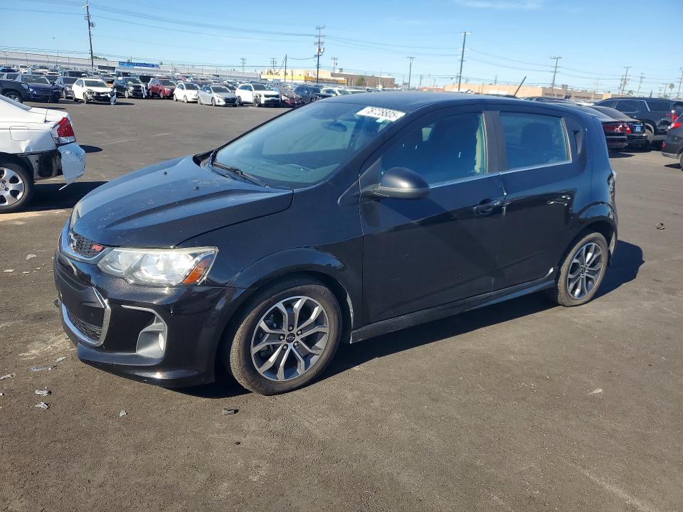2018 CHEVROLET SONIC — VIN 1G1JD6SG1J4136825