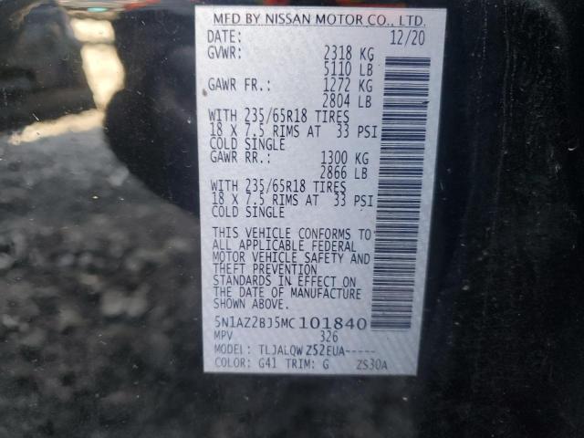5N1AZ2BJ5MC101840