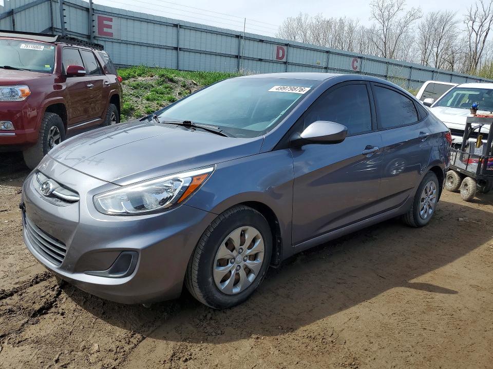 2016 HYUNDAI ACCENT — VIN KMHCT4AE3GU110982