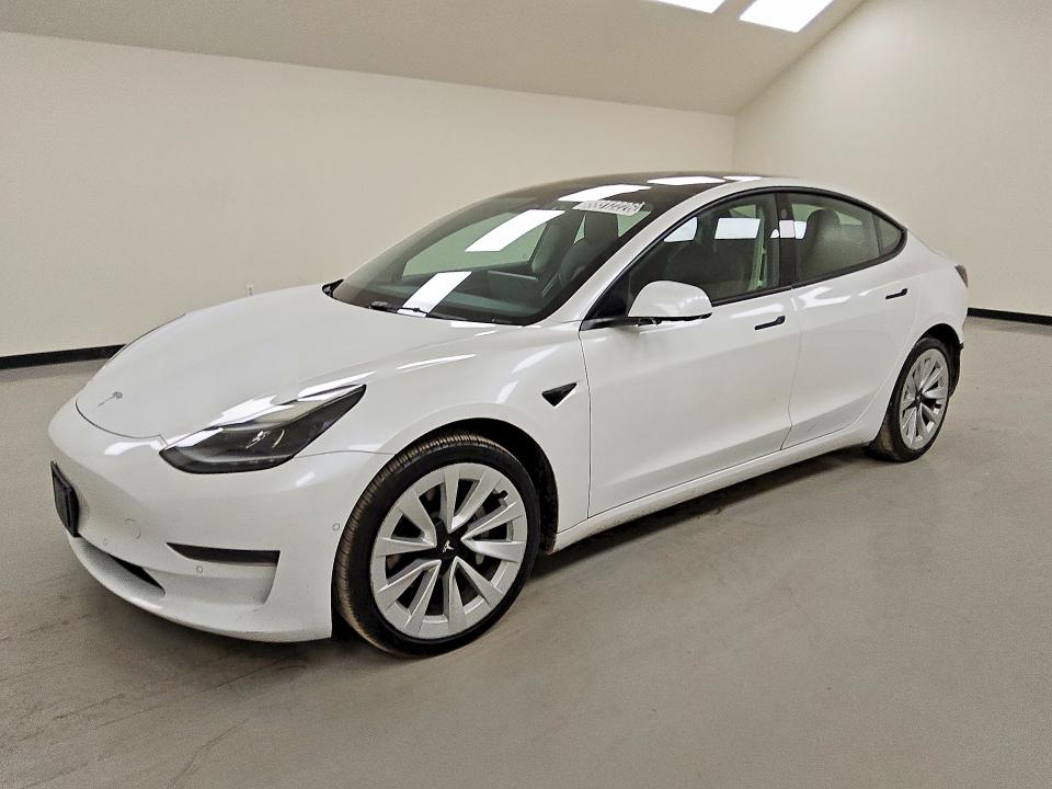 2022 TESLA MODEL 3 — VIN 5YJ3E1EA0NF288259