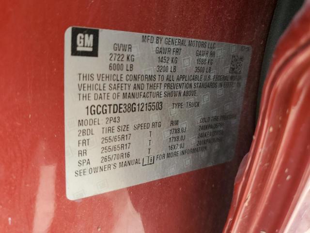 1GCGTDE38G1215503