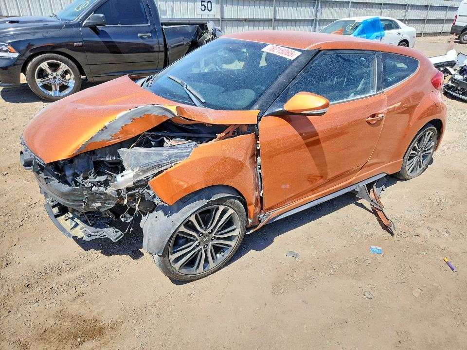 2016 HYUNDAI VELOSTER T — VIN KMHTC6AE7GU256734