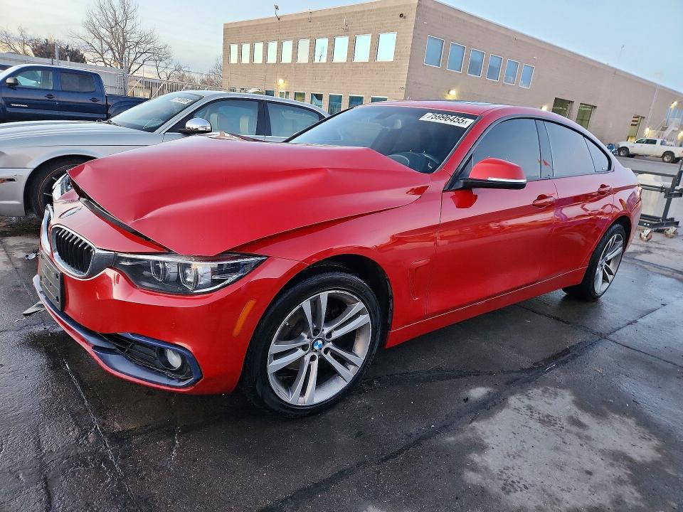 2018 BMW 430 XI — VIN WBA4J3C5XJBL04589