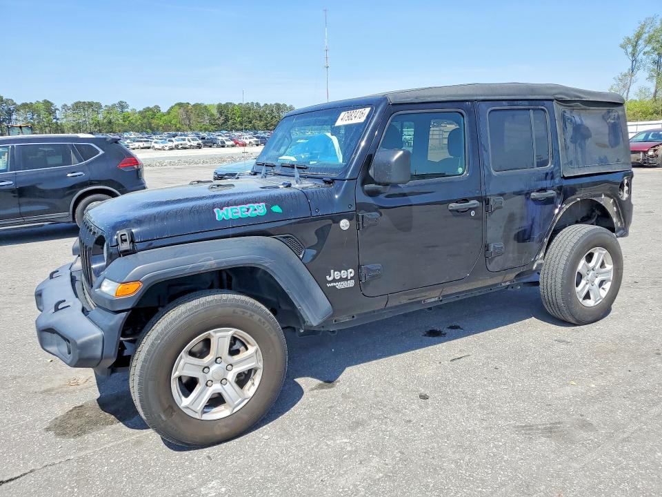 2020 JEEP WRANGLER UNLIMITED — VIN 1C4HJXDG8LW201548