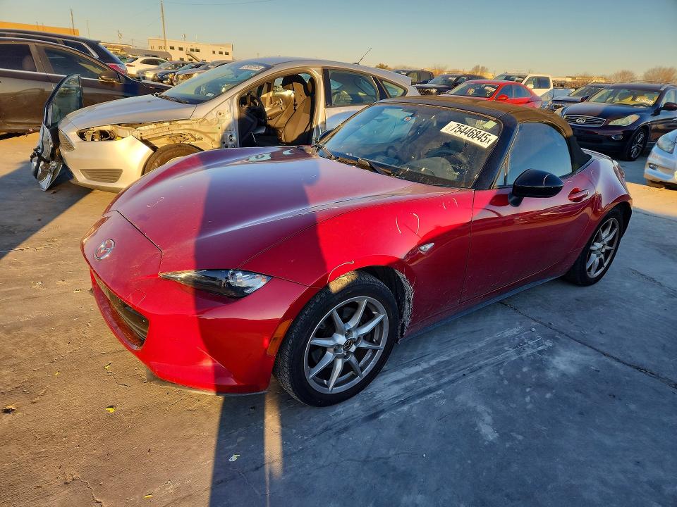 2016 MAZDA MX-5 MIATA — VIN JM1NDAB70G0111460
