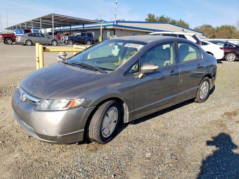 2006 HONDA CIVIC HYBR — VIN JHMFA36296S002505
