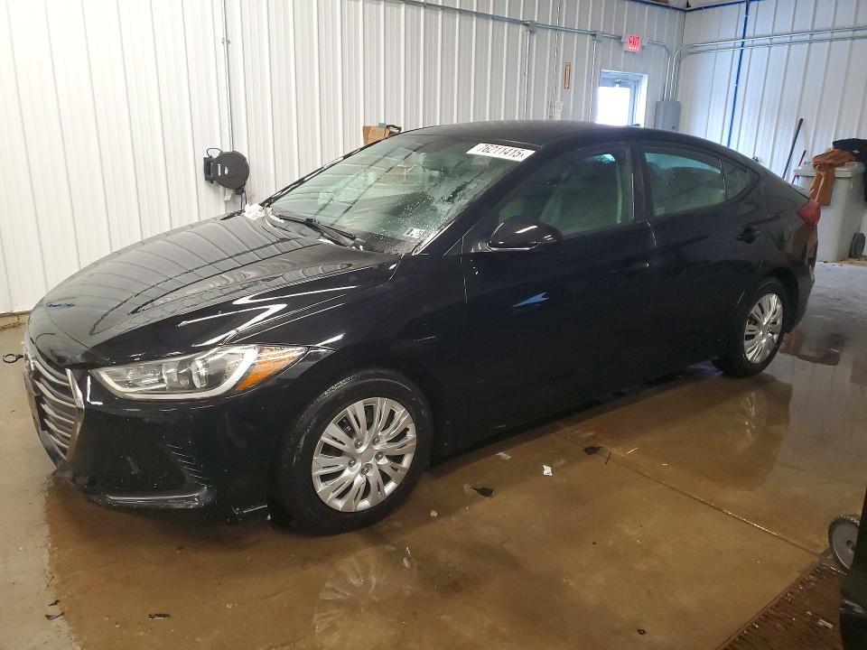 2017 HYUNDAI ELANTRA — VIN KMHD74LF3HU114823