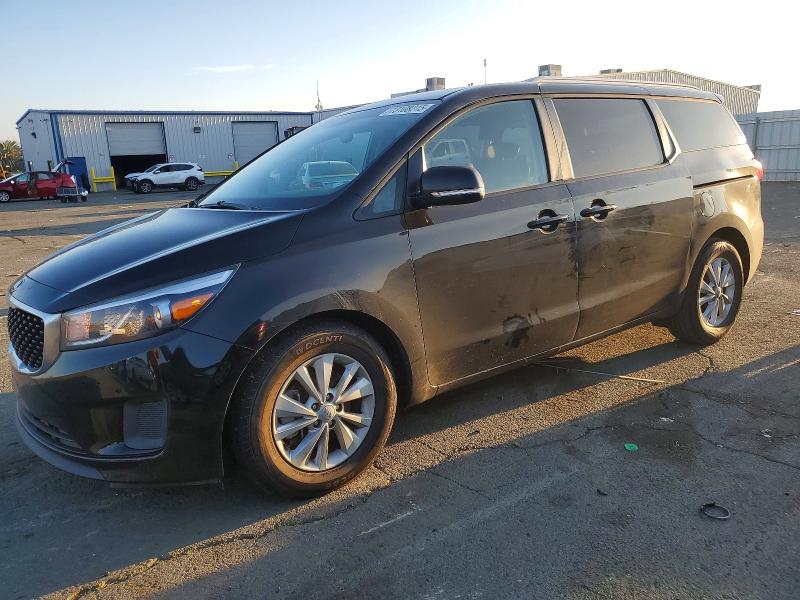 2017 KIA SEDONA — VIN KNDMB5C11H6268710