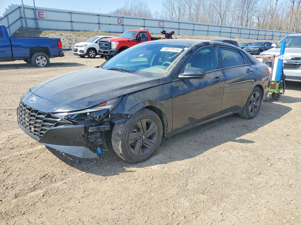 2022 HYUNDAI ELANTRA — VIN 5NPLM4AG2NH054530