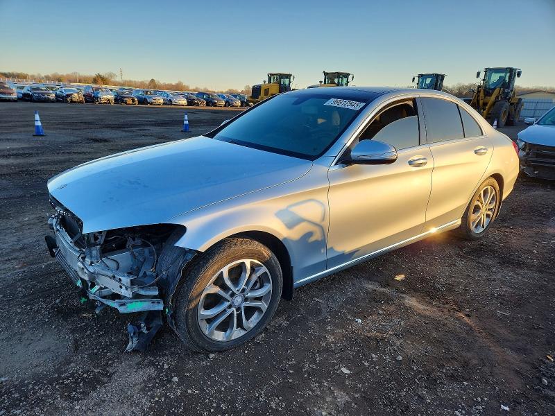 2015 MERCEDES-BENZ C 300 4MAT — VIN 55SWF4KB5FU027699