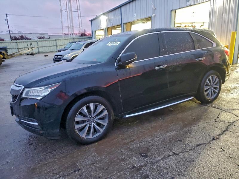 2016 ACURA MDX — VIN 5FRYD4H6XGB033945