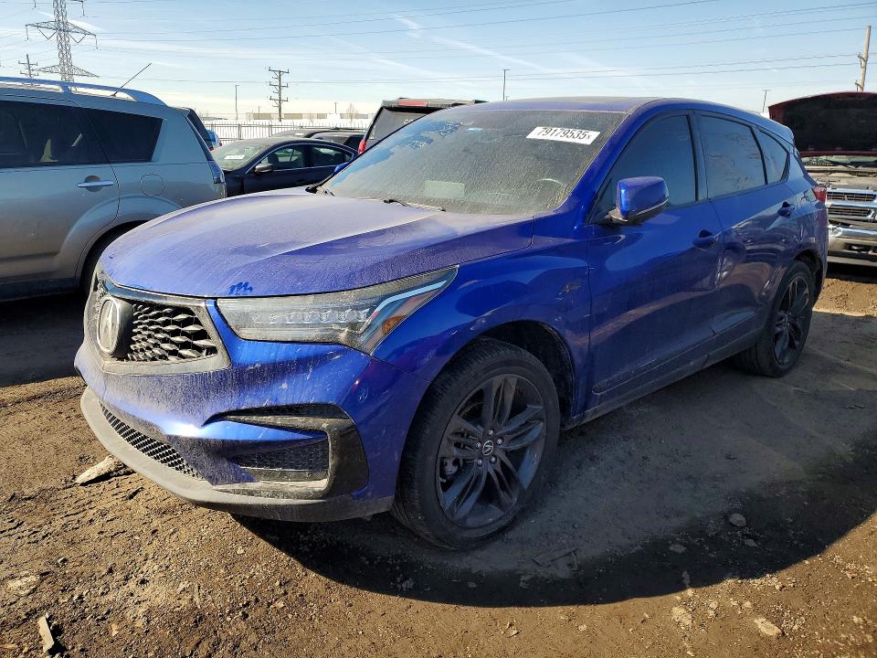 2021 ACURA RDX — VIN 5J8TC1H69ML010762