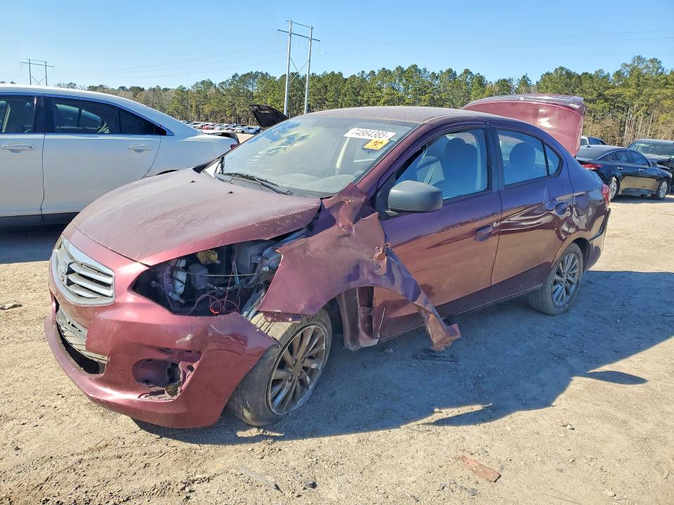 2019 MITSUBISHI MIRAGE G4 — VIN ML32F3FJ6KHF07522
