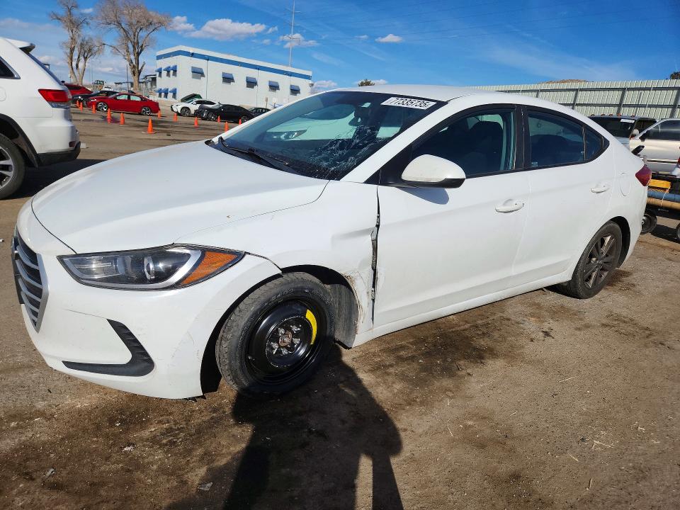 2018 HYUNDAI ELANTRA SE — VIN 5NPD84LF8JH310371