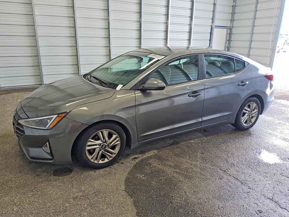 2019 HYUNDAI ELANTRA — VIN 5NPD84LFXKH419593
