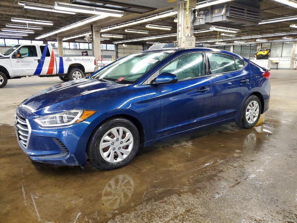 2018 HYUNDAI ELANTRA — VIN 5NPD74LF5JH226706