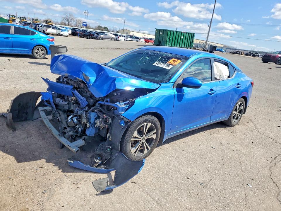 2021 NISSAN SENTRA — VIN 3N1AB8CV0MY316923