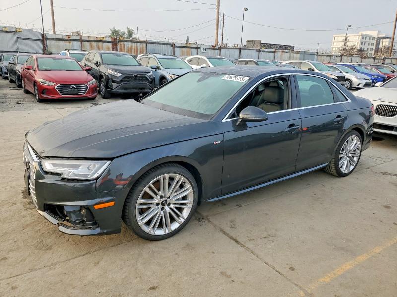 2019 AUDI A4 — VIN WAUENAF40KN013356