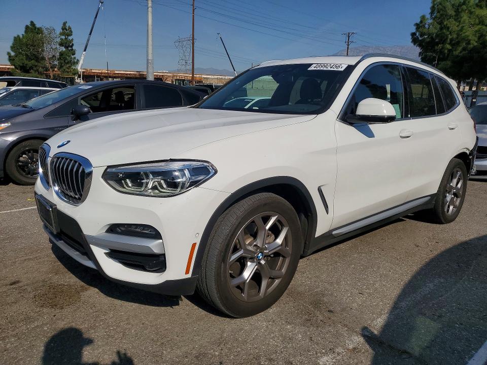 2020 BMW X3 — VIN 5UXTY3C0XLLU70315