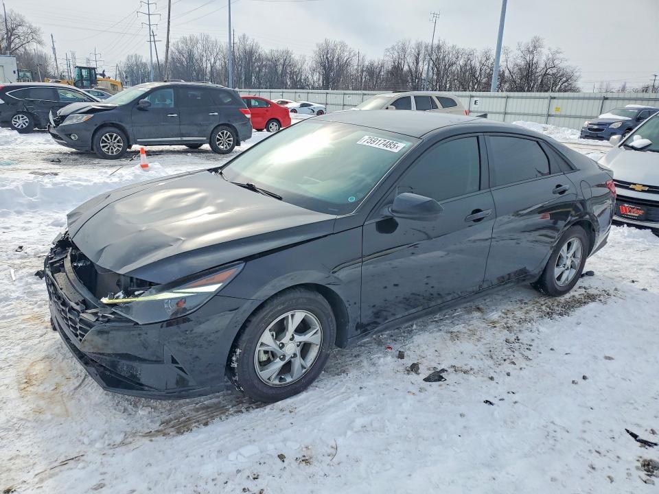 2022 HYUNDAI ELANTRA — VIN 5NPLL4AG1NH071564
